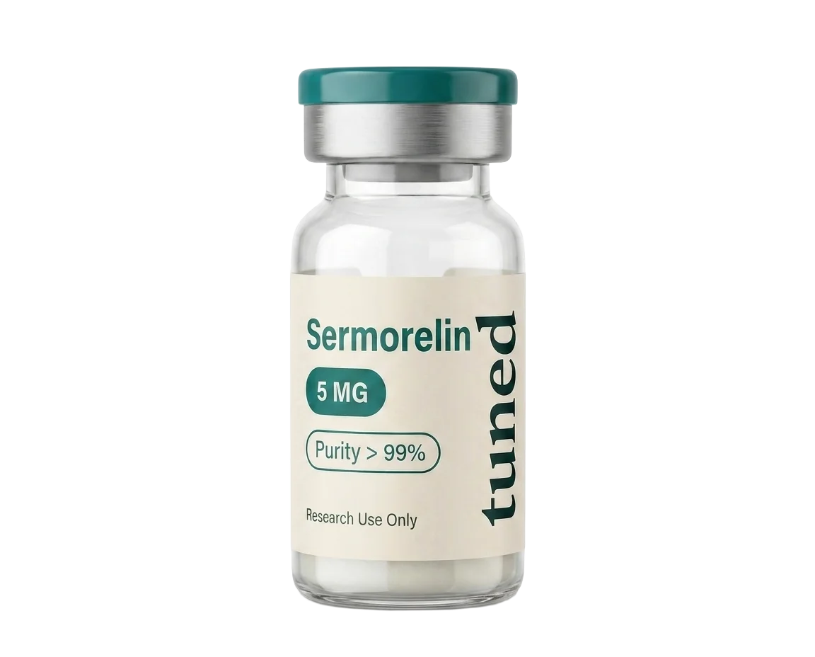 Sermorelin research vial